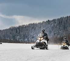 Snowmobile Auberge du Lac Taureau